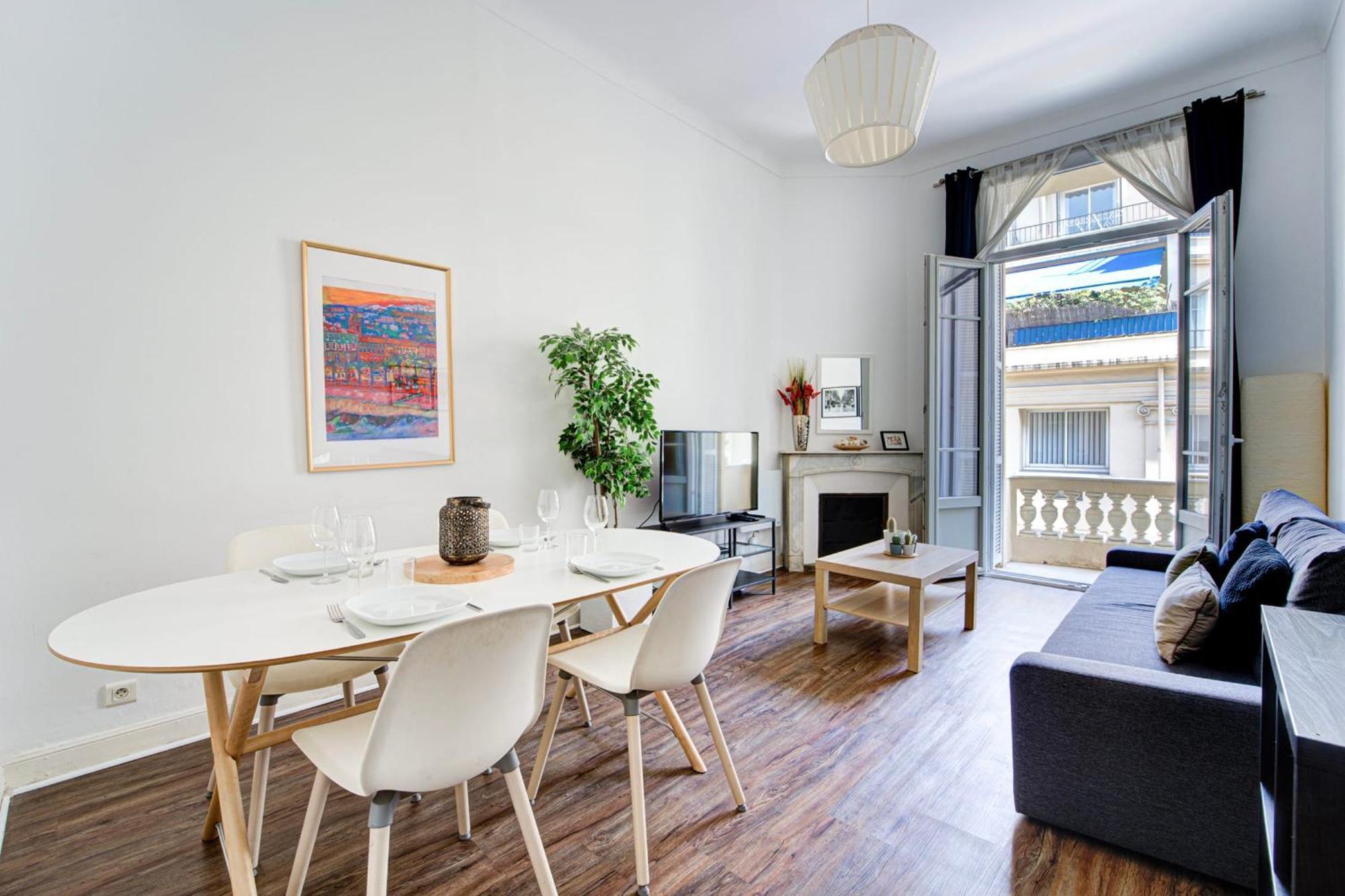 Ferienwohnung L'Ecrin Blanc Nicois - Welkeys Nizza Exterior foto